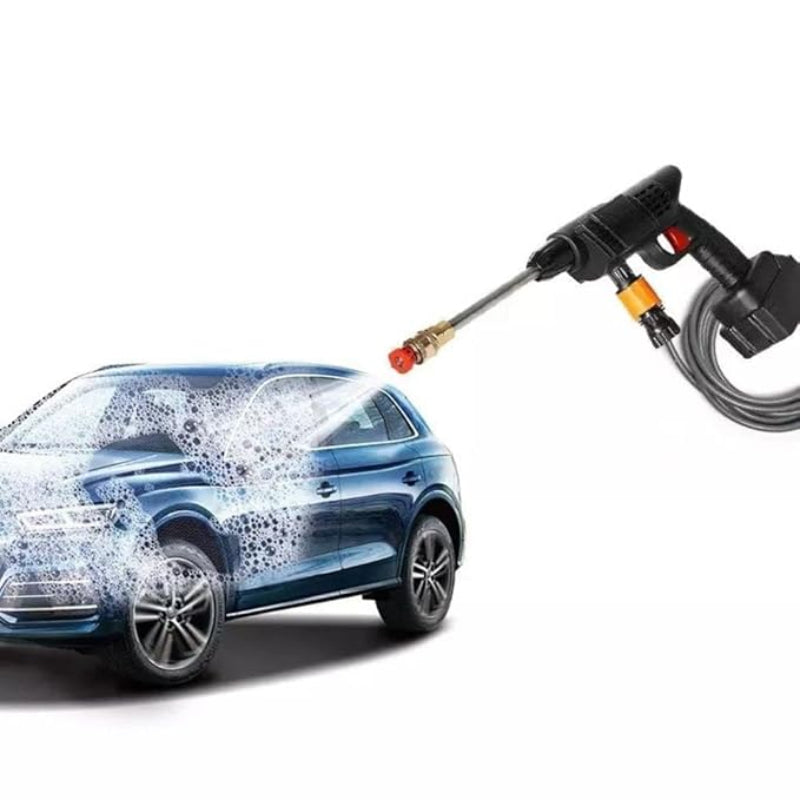 High-Pressure Car Wash Gun – Adjustable Jet Spray Nozzle for Deep Cleaning Cars, Bikes & Outdoor Surfaces