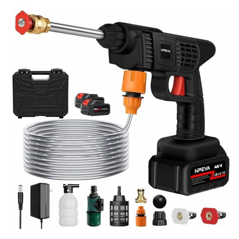 High-Pressure Car Wash Gun – Adjustable Jet Spray Nozzle for Deep Cleaning Cars, Bikes & Outdoor Surfaces