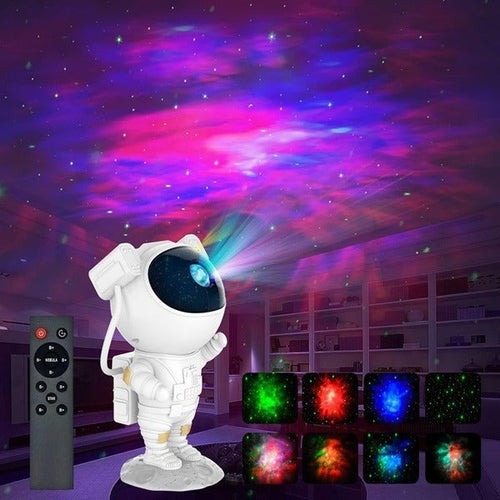 Astronaut Night Light Projector with Remote Control Timer 360° Adjustable Kids Astronaut Led Lamp for Baby Adults Bedroom, Gaming Room, Home Party
