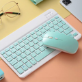 Bluetooth Wireless Keyboard and Mouse Combo – Ultra-Slim, Ergonomic, Rechargeable Keyboard & Mouse Set (with USB) (Random color-Pack of 1 Set)